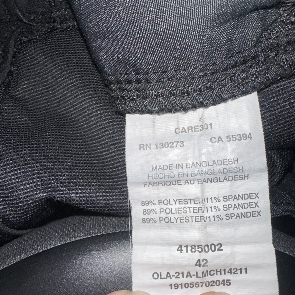 Lee's Tri-Flex Men's Shorts, Size W 42, Color Gray, Lightweight Pre-Owned - Picture 8 of 8